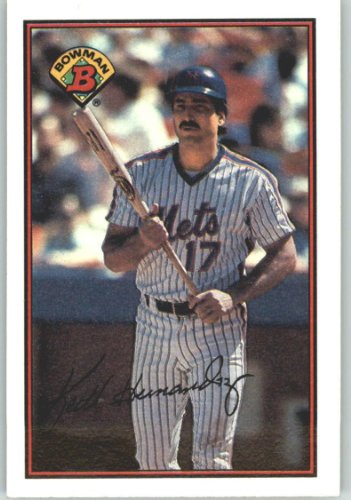1989 Bowman #385 Keith Hernandez - New York Mets (Baseball Cards)