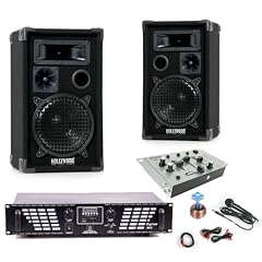 600W PA Party Musikanlage Boxen USB SD MP3 Verst�rker Endstufe Mischpult DJ-631