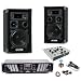 600W PA Party Musikanlage Boxen USB SD MP3 Verstärker Endstufe Mischpult DJ-631