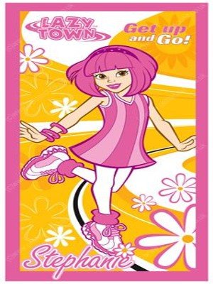 Stephanie Lazy Town Towel