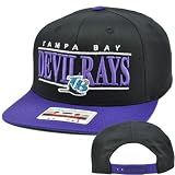 MLB American Needle Nineties Twill Cap Snapback Flat Bill Tampa Bay Devil Rays