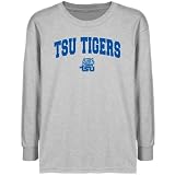 NCAA Tennessee State Tigers Youth Ash Logo Arch T-shirt- --