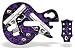 Guitar Hero 3 Faceplate Skin for Nintendo Wii - Glock Purple