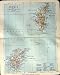 1902 Map Counties Scotland Orkney Shetland Pomona Hoy