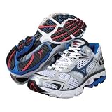 Mizuno Men's Wave Inspire 7 Running Shoe,White/Turkish Sea-Anthracite,14 M US