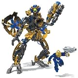 Mega Bloks - Neo Shifters Robot -Atlas Raan -Yellow-Paladin Warrior