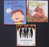 Teeth and the Tooth Fairy: Set of 3 Childrens Picture Books (Loose Tooth ~ Hippos Tooth Surprise ~ Wibble Wobble)