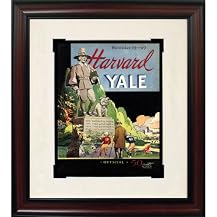 Yale vs. Harvard 1949 Framed Art