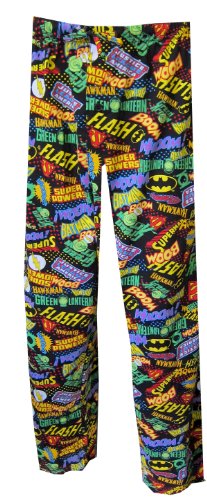  DC Comics Characters Favorite Logo Lounge Pants for men