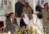 President George H.W. Bush (With King Fahd) Art Poster Print - 13  X 19