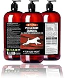 Premium Organic Wild-Caught Pure Alaskan Salmon with Vitamins D3 Potassium B Complex & Antioxidants Best Holistic Home Remedy Fish Oil for Healthy Heart Skin & Coat Dogs and Cats Love Made In USA