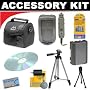 Deluxe DB ROTH Accessory kit For The Canon DC310, DC320, DC330, DC410, DC420 DVD Camcorders