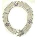 Gift Ideas for Girls Ankle Bracelets Sterling Silver Foot Jewelry Pair 10 inches (sanklt061)