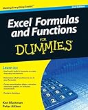 Excel formulas and functions for dummies