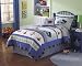 Trucks at Work Full / Queen Quilt with 2 Shams
