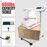 600 LB Pounds Platform Bench Shipping Weight Computing Counting Scales