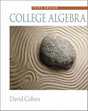 Books : College Algebra