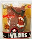 2007 - McFarlane Sportspicks - Hardwood Classics - NBA Legends - Series 3 - Dominique Wilkins - Atlanta Hawks - Limited Edition - Collectible - (U)
