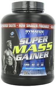 Dymatize Nutrition Super Mass Gainer, Gourmet Vanilla, 6-Pound