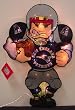 20" NFL New England Patriots Lighted Window Football Player #2612