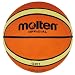 Molten Palla da basket da allenamento, nuovo design, colore: Crema/Arancione, Arancione/Crema, 1