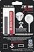 Zero Friction Tour 3-Prong Golf Tees (2-3/4 Inch, Blue, Pack of 40)