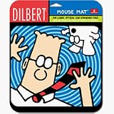 HandStands Dilbert Spinning Mouse Mat