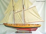 Schooner Bluenose II Wood Ship Sailboat Model 47