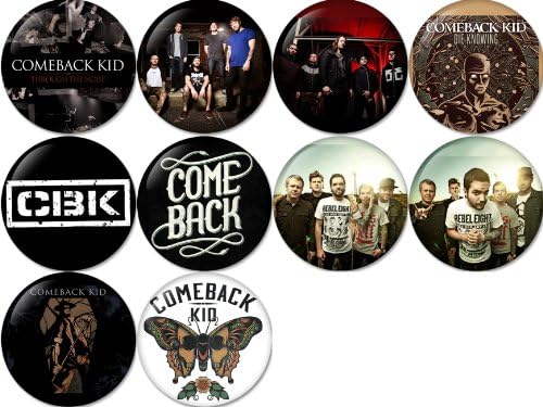 Comeback Kid Pinback Buttons Badge 1.25 Inch (Set of 10) NEW