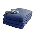 Biddeford King Size Diamond Weave Digital Electric Heated Blanket Denim Blue