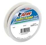 American Fishing Wire Surfstrand Bare 1x7 Stainless Steel Leader Wire