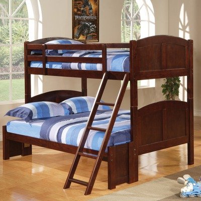 OberonTwin Over Full Bunk Dark Pine
