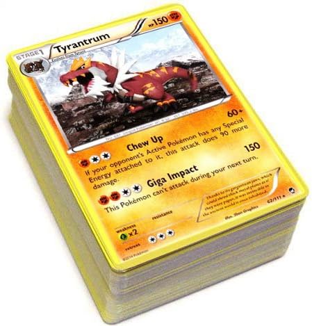 Pokemon Furious Fists Lot of 100 RANDOM Cards [10 Rares, 30 Uncommons and 60 Commons]