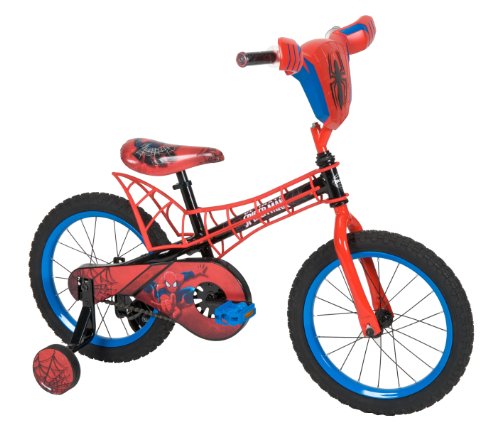 huffy spiderman bike 16 inch