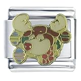51ZM1PB497L. SL160  Hand Painted Christmas Reindeer Italian Charms