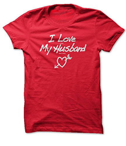 Sun Frog Shirts Women's I Love My Husband T-Shirt