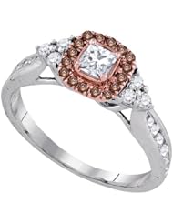 0.63CTW-DIA 0.20CT-CPR BRIDAL RING