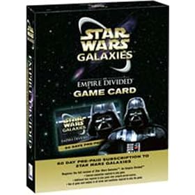 Star Wars Galaxies 60 Day Pre-Paid Game Card