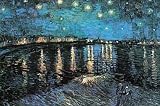 STARLIGHT OVER THE POSTER BY VINCENT VAN GOGH ART AP606