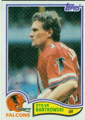 1982 Topps #274 Steve Bartkowski - Atlanta Falcons (Football Cards)