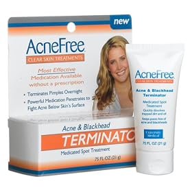 AcneFree Acne and Blackhead Terminator (.75 Ounce Tube)