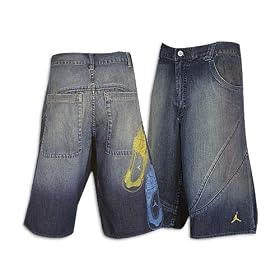 Jordan Lifestyle Men's MJ Retro 4 Footprint Denim