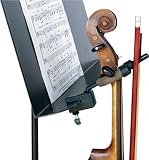 String Swing On-Stage Use CC08 Music Stand Violin Hanger Violin Stand with Bow Peg
