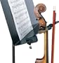 String Swing On-Stage Use CC08 Music Stand Violin Hanger Violin Stand with Bow Peg