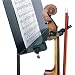 String Swing On-Stage Use CC08 Music Stand Violin Hanger Violin Stand with Bow Peg