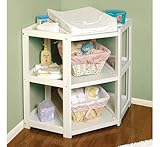 Diaper Corner™ Baby Changing Table, White