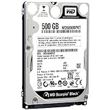 WD Scorpio Black 500 GB SATA 7200 RPM 16 MB Cache Bulk/OEM 2.5" Mobile Hard Drive (WD5000BPKT)