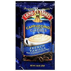 Land O Lakes Cappuccino Classics, French Vanilla, 1.16-Ounce Packets (Pack of 36)