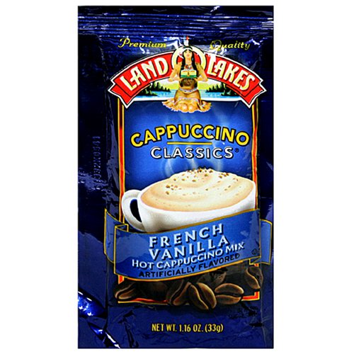 Land O Lakes Cappuccino Classics French Vanilla Instant Cappuccino Mix, 1.16-Ounce Packets (Pack of 36)