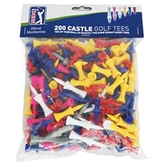 PGA TOUR  200er Pack Castle Tees, Blau und Weiss, 21,5x18,5x5,5D cm